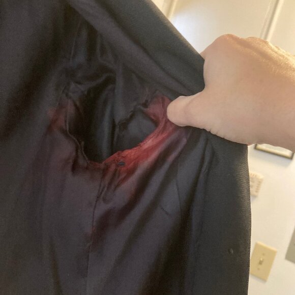 FINAL PRICE: Vintage Gianni Petite Size 4 Black Blazer - Picture 12 of 15